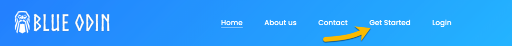 blue odin header