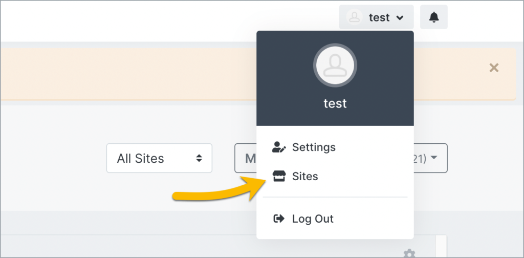 Blue Odin sites settings