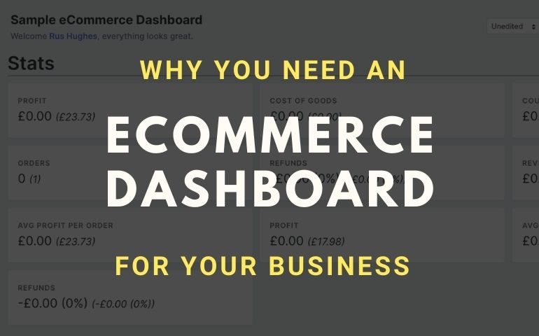 featured image for article on ecommerce dashboard