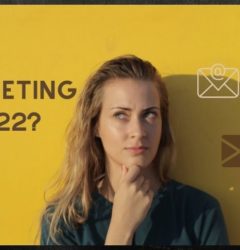 featured image for article on email marketing 2022