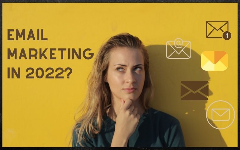 featured image for article on email marketing 2022