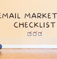 featured image for article on email marketing checklist